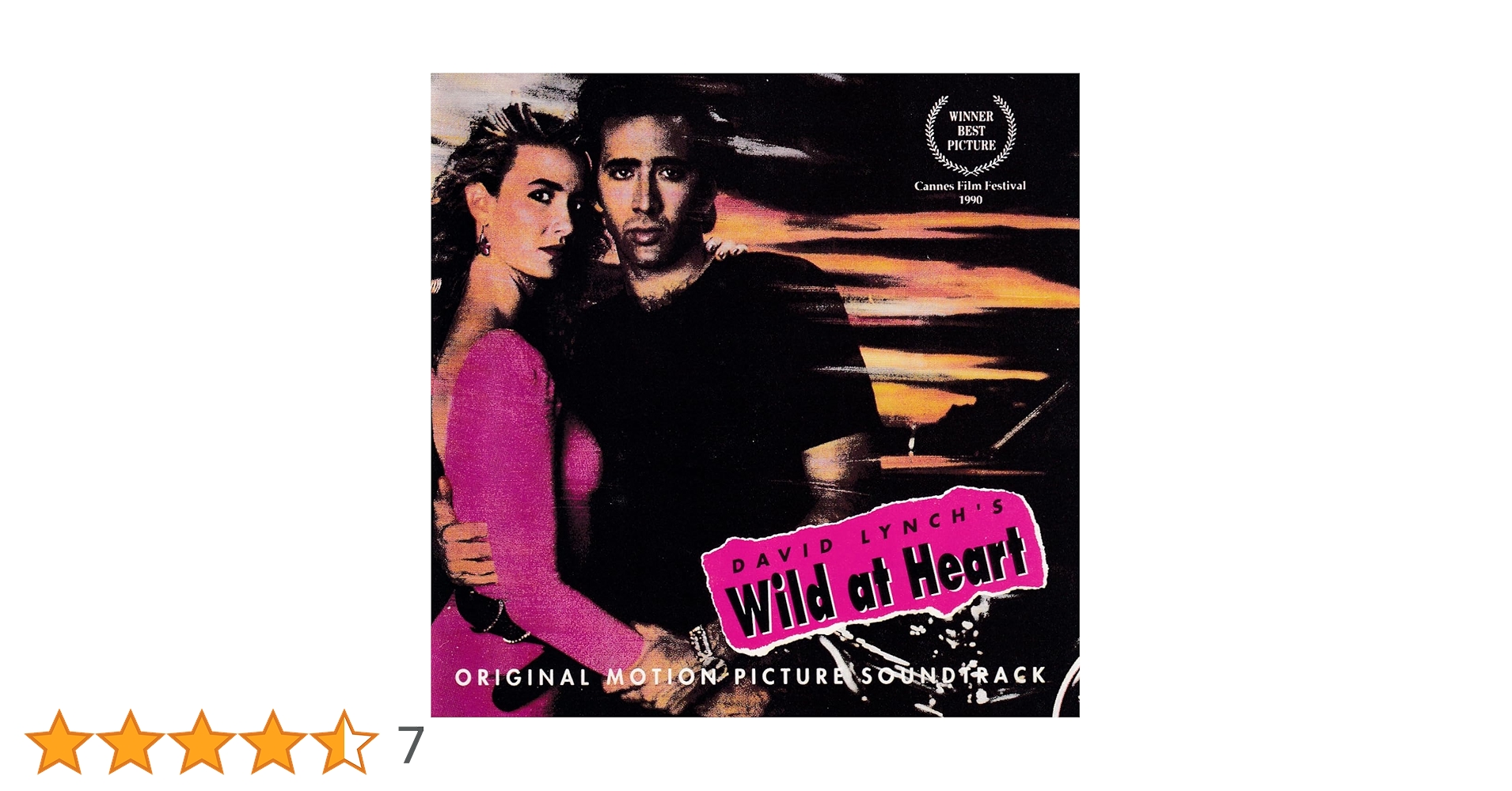 サントラ David Lynch Wild At Heart julee David Lynch's Wild At Heart (Original Motion Picture